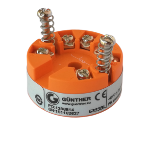 Guenther galvutėje montuojamas signalų keitiklis  GT 5333BL