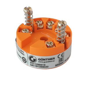Guenther galvutėje montuojamas signalų keitiklis GT 5333A