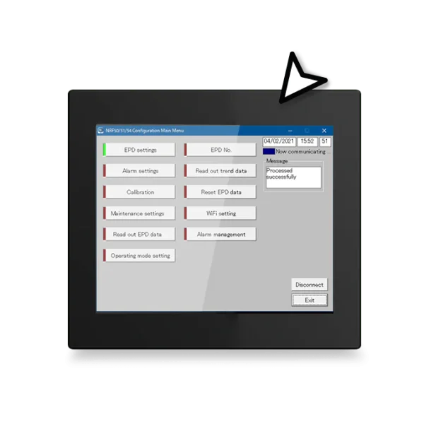 Fuji Electric konfigūravimo programinė įranga NRZ - Image 2